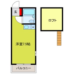 ガーデン・ふじの物件間取画像